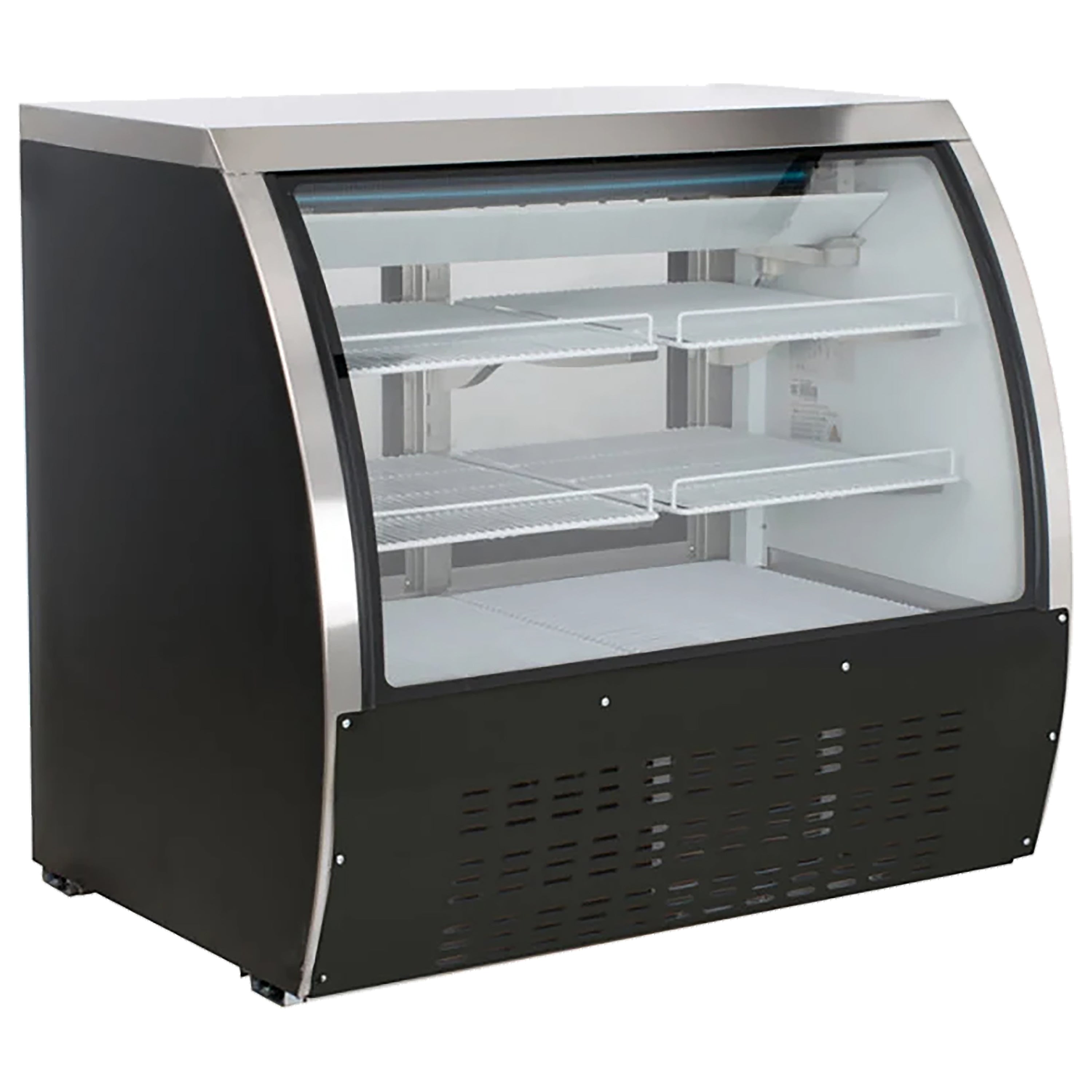 Admiral Craft U-Star Curved Glass Refrigerated Deli Case USDC-48