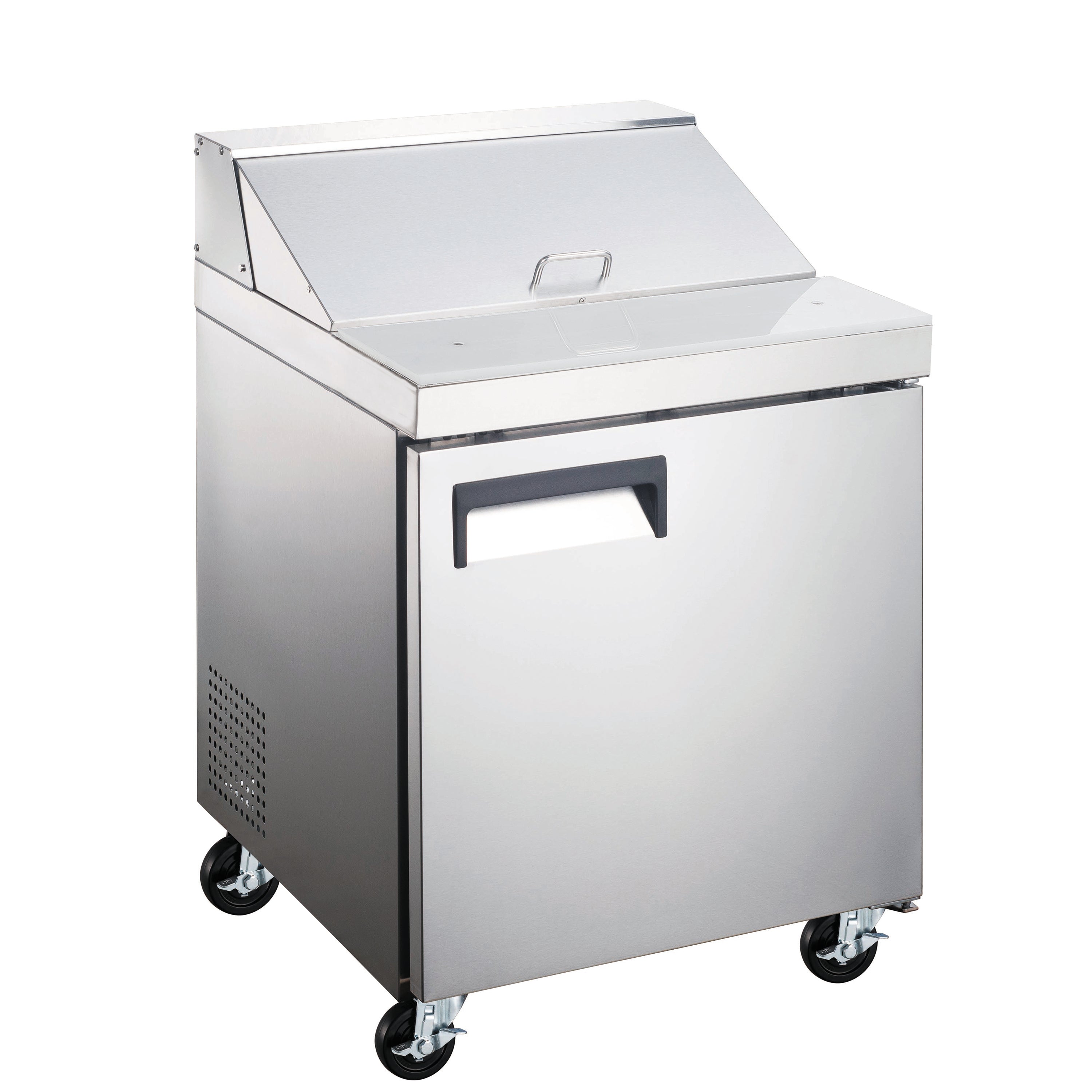 Admiral Craft U-Star Refrigerated Salad/Sandwich Prep Table, Single Solid Door, in Stainless Steel USSL-1D