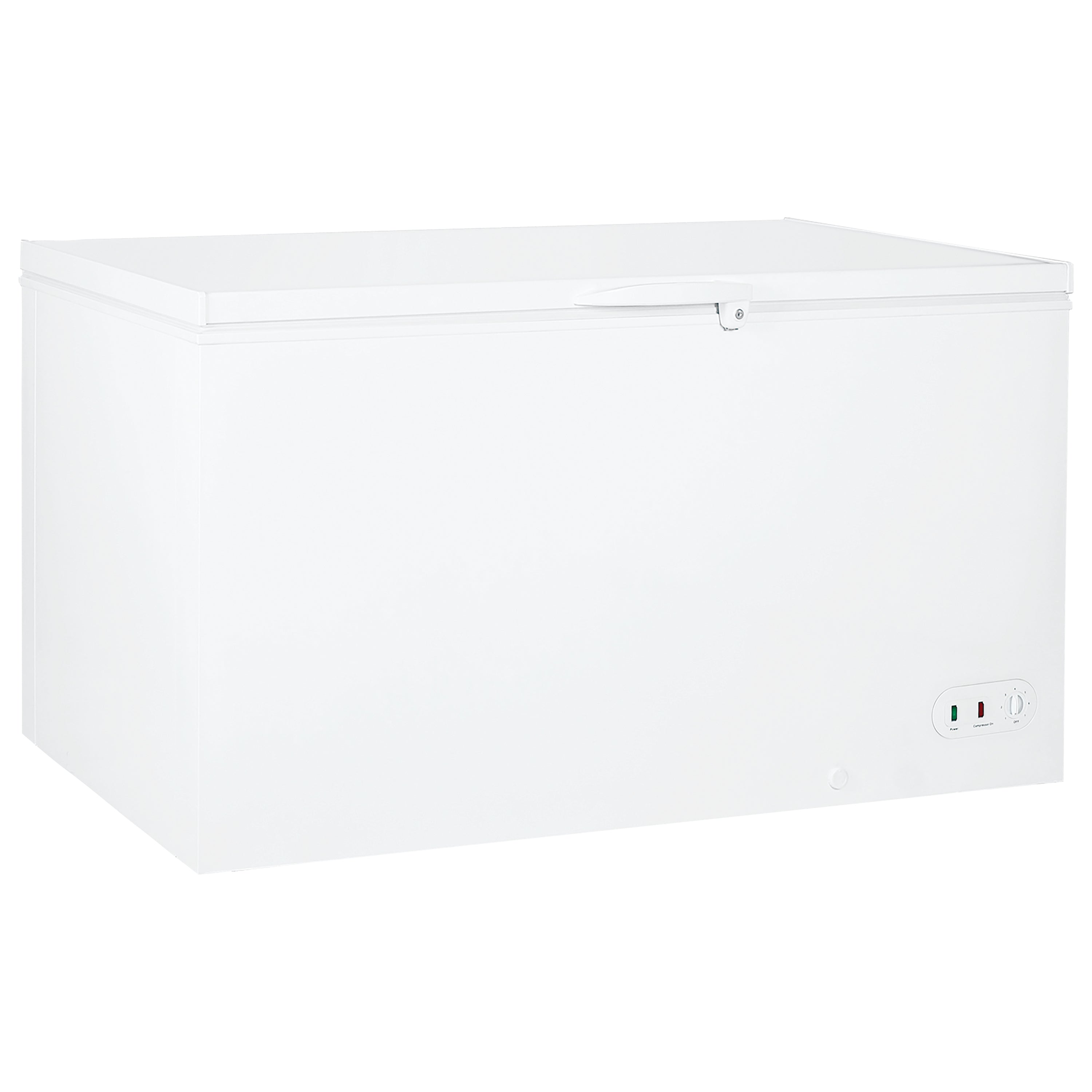 Admiral Craft Black Diamond Chest Freezer, Single Solid Door, 9.6 cu ft, in White BDCF-10R
