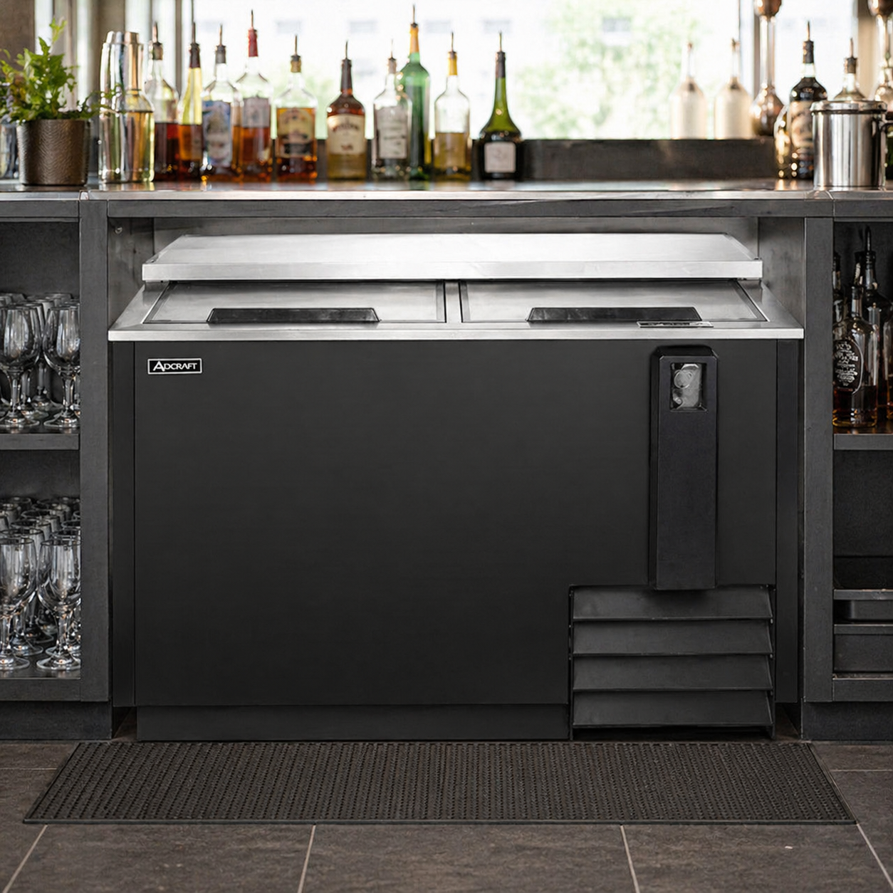 Admiral Craft U-Star Bottle Cooler, in Black USBC-50