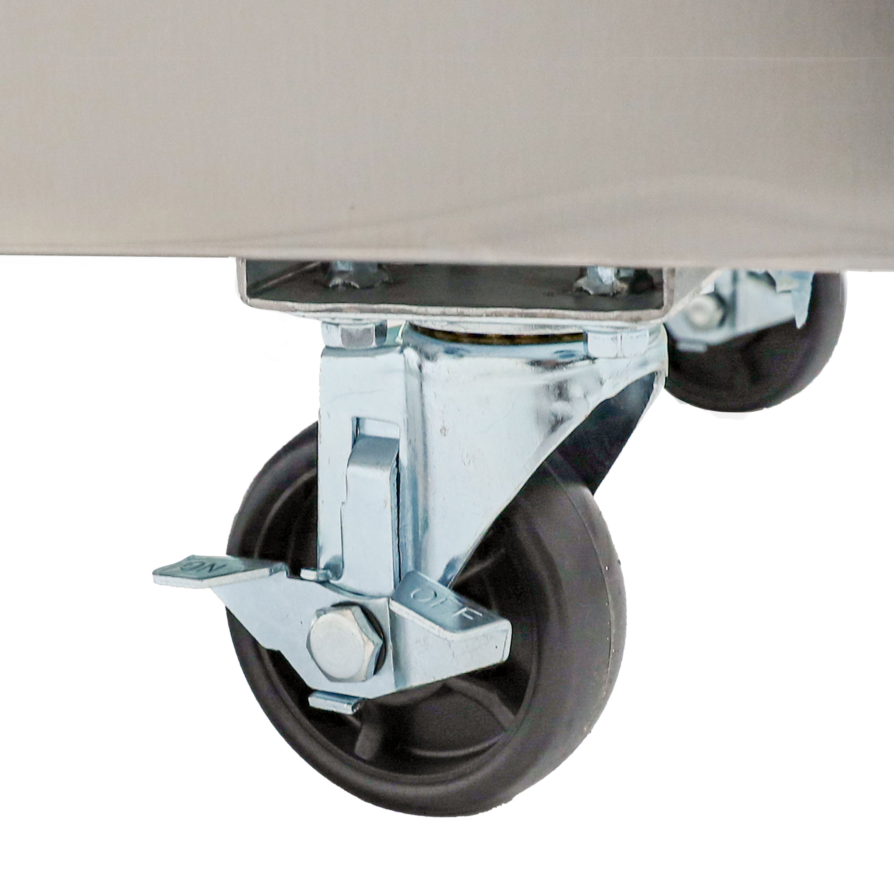 Admiral Craft Grista Undercounter Refrigerator, Single Solid Door, 6.3 cu ft Capacity, in Stainless Steel GRUCRF-27