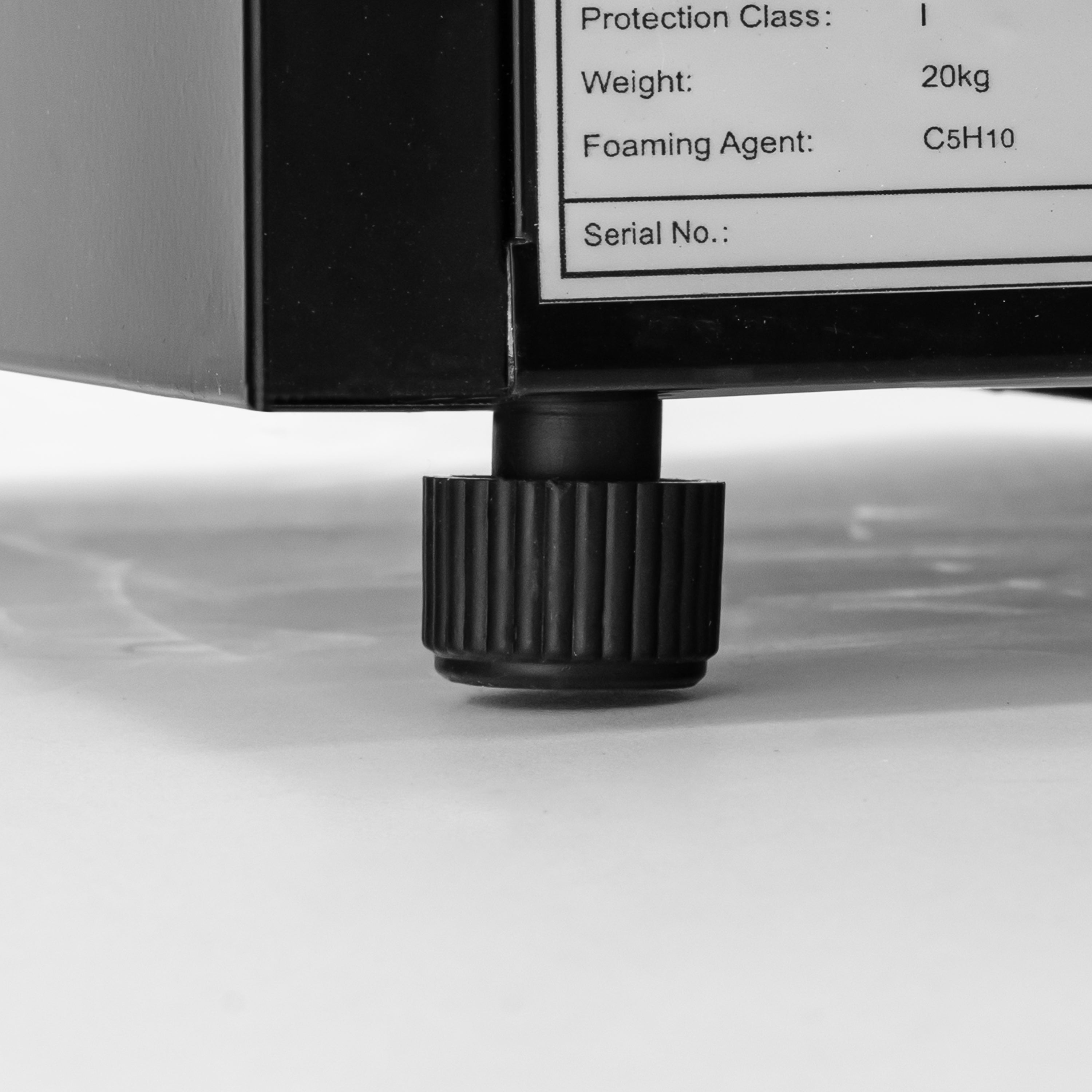 Admiral Craft Black Diamond Countertop Display Refrigerator, Single Glass Door, 4.2 cu ft, in Black CDRF-1D/4